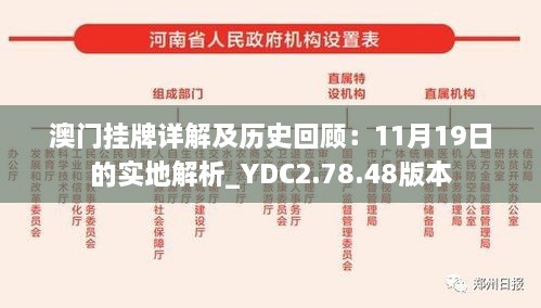 澳門掛牌詳解及歷史回顧：11月19日的實地解析_YDC2.78.48版本