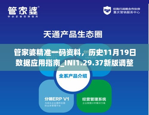 管家婆精準(zhǔn)一碼資料，歷史11月19日數(shù)據(jù)應(yīng)用指南_INI1.29.37新版調(diào)整