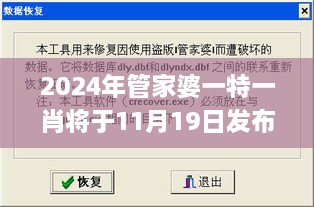 2024年管家婆一特一肖將于11月19日發(fā)布，便捷解答與解釋_LKT7.17.68專家版