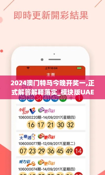 2024澳門(mén)特馬今晚開(kāi)獎(jiǎng)一,正式解答解釋落實(shí)_模塊版UAE5.56