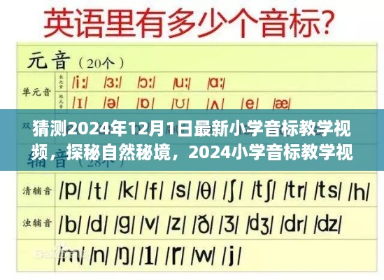 探秘自然秘境，最新小學音標教學視頻的心靈之旅開啟于2024年12月1日