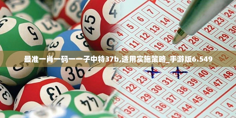 最準(zhǔn)一肖一碼一一子中特37b,適用實(shí)施策略_手游版6.549