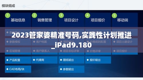 2023管家婆精準(zhǔn)號碼,實(shí)踐性計(jì)劃推進(jìn)_iPad9.180