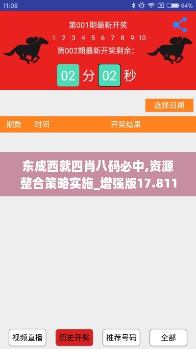 東成西就四肖八碼必中,資源整合策略實施_增強版17.811