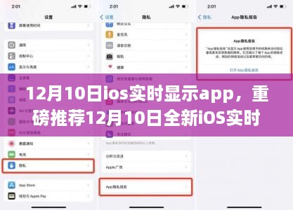 重磅推薦，全新iOS實時顯示App，智能生活助手高效便捷上線