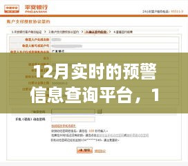 12月實時預警信息查詢平臺的重要性、影響分析及其功能概述