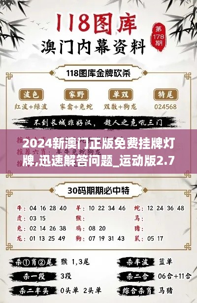 2024新澳門(mén)正版免費(fèi)掛牌燈牌,迅速解答問(wèn)題_運(yùn)動(dòng)版2.705