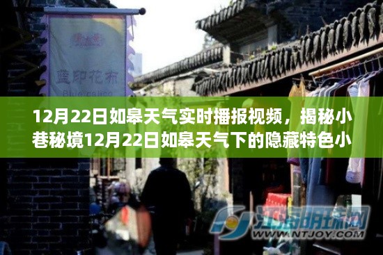 揭秘如皋小巷秘境，特色小店與12月22日天氣實(shí)時(shí)播報(bào)視頻