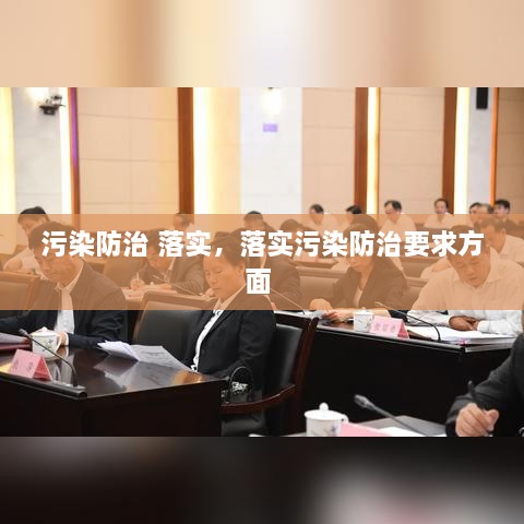 污染防治 落實(shí)，落實(shí)污染防治要求方面 