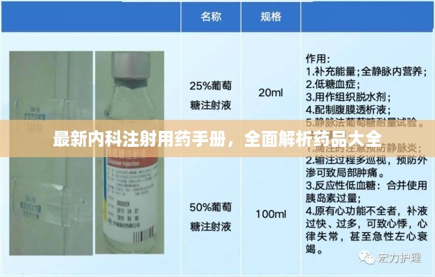 最新內(nèi)科注射用藥手冊(cè)，全面解析藥品大全