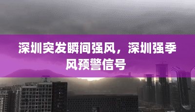 深圳突發(fā)瞬間強(qiáng)風(fēng)，深圳強(qiáng)季風(fēng)預(yù)警信號 