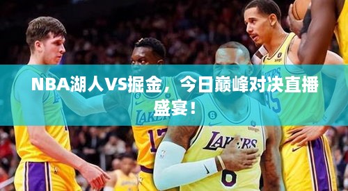 NBA湖人VS掘金，今日巔峰對(duì)決直播盛宴！